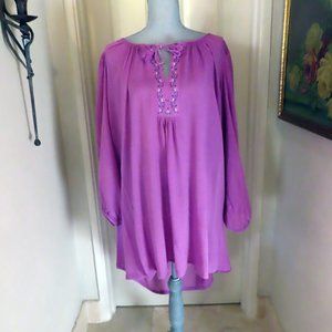 Spell of the Gypsy - fuchsia dress  - Large